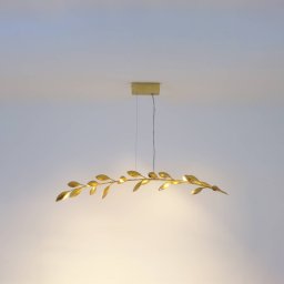 Holländer Riso pendant light, 11-bulb, gold