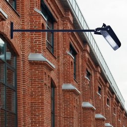 Searchlight Pub LED outdoor wall lamp with a long arm, IP65