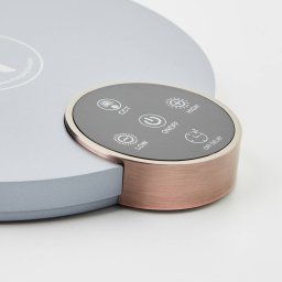 Brilliant Officehero LED desk lamp, CCT, grey