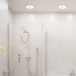Briloner LED recessed ceiling light 748 IP44 CCT Switch Ø 12cm
