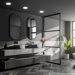 Briloner Kulana Mini LED downlight IP44 set of 3 white