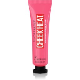 MAYBELLINE NEW YORK Face Studio Cheek Heat Cream Blush shade 20 Rose Flash 10 ml