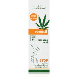 Cannaderm Venosil cannabis spray Spray For Legs with activated hemp 150 ml
