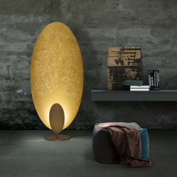 ICONE Masai floor lamp 53 W 927 1-bulb gold/bronze