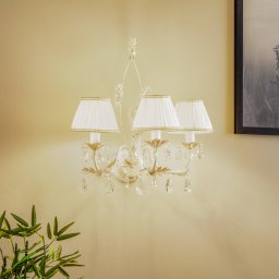 ONLI Wall light Karen 3-bulb ivory