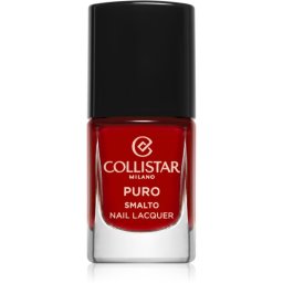 Collistar Puro Long-Lasting Nail Lacquer Longlasting Nail Polish shade 109 Papavero Ipnotico 10 ml