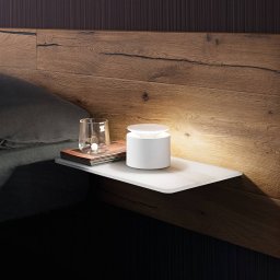 Zafferano Push-up rechargeable table lamp IP54 white