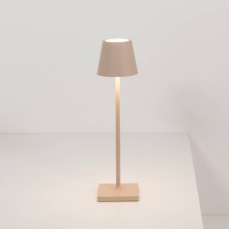 Zafferano Poldina micro battery-powered lamp IP65 sand