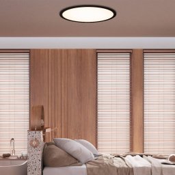 Näve Karl LED ceiling light, CCT, RGB backlight, Ø 54cm