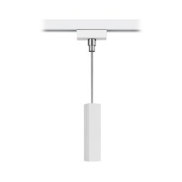 Trio Lighting Pendant adapter for a DUOline track, white matt