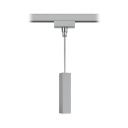 Trio Lighting Pendant adapter for a DUOline track, titanium