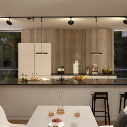 Paulmann URail Hildor LED pendant black 4,000 K