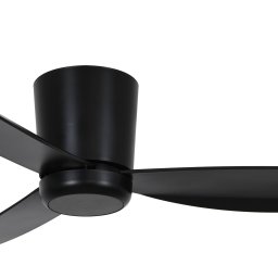 Beacon Lighting Beacon ceiling fan with light array, black, 137 cm, quiet
