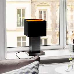 By Rydéns Crazy Textile table lamp, matt black