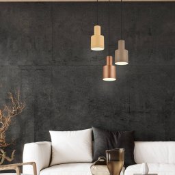 Trio Lighting Agudo pendant light multicoloured 3-bulb circular