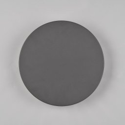 Trio Lighting Belly LED outdoor wall lamp grey indirect Ø 25 cm