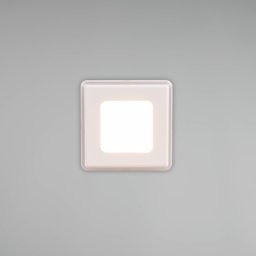 Trio Lighting Nimbus LED recessed IP44 8.5 x 8.5 cm 830 white