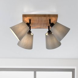 JUST LIGHT. GmbH Green Michel downlight, 4-bulb