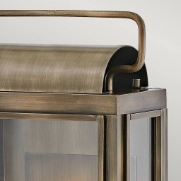 HINKLEY Sag Harbour outdoor wall light, 2-bulb bronze