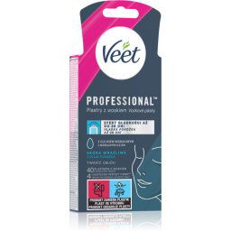Veet Professional Facial Waxing Strips for sensitive skin 40 pc