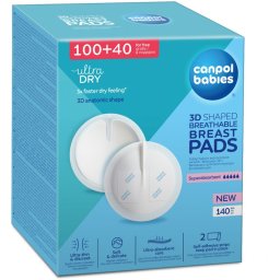 Canpol babies Breast Pads Standard 100+ 40 Ks disposable breast pads 140 pc