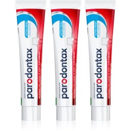 Parodontax Extra Fresh Toothpaste for bleeding gums 3 x 75 ml