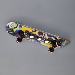 Evotec Easy Cruiser Graffiti skateboard LED ceiling light