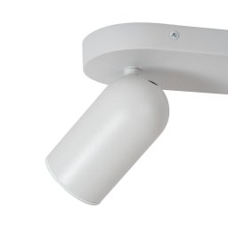 Lucide Punch downlight, 2-bulb, white