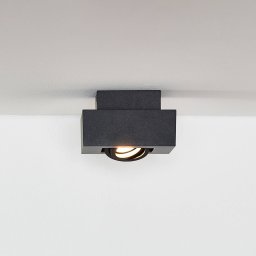 Lucide Xirax downlight, 1-bulb, black