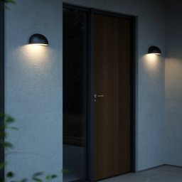 Nordlux Scorpius Maxi outdoor wall light plastic, black