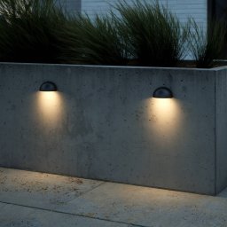 Nordlux Scorpius outdoor wall light made of plastic, black