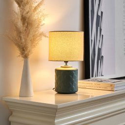 Pauleen Glowing Midnight table lamp cream/green