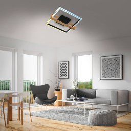 Briloner LED ceiling light 3768015 CCT with remote control
