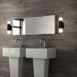 Briloner 2090025 LED bathroom light 2-bulb, black