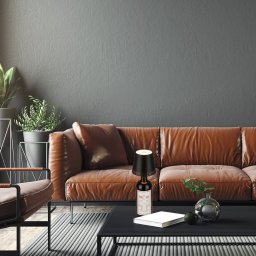 Briloner LED battery bottle light IP44 with a dimmer black