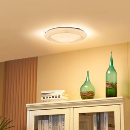 Lindby Thejesa LED ceiling light, Ø 41 cm, RGBW