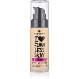 essence I LOVE FLAWLESS SKIN High Cover Foundation with matt effect shade 30 - Dark Porcelain 30 ml