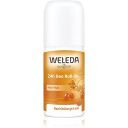 Weleda Sea Buckthorn Aluminium Salts Free Deodorant Roll-On with 24-hour protection 50 ml