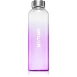 Notino Sport Collection Glass water bottle glass water bottle Purple 500 ml