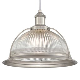 Westinghouse 6338740 hanging light, glass, nickel