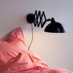 Dyberg Larsen Futura wall lamp with a scissors arm