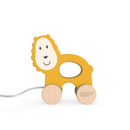 Matchstick Monkey Pull Along Animal squeaky toy Lion 1 pc
