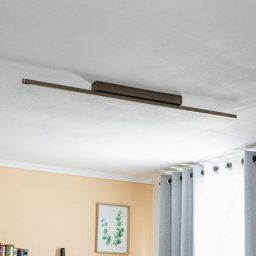 Quitani Talon LED ceiling light, anodised bronze