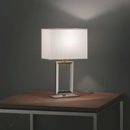 Helestra Enna 2 textile table lamp, height 30 cm