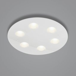 Helestra Nomi LED ceiling light Ø 49 cm dim white