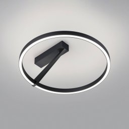 Helestra Elara LED ceiling lamp up/down dim black