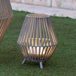 Newgarden Conta LED rechargeable table lamp taupe 32cm