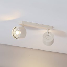 Argon Chloe adjustable 2-bulb downlight, beige