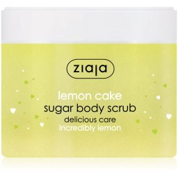Ziaja Lemon Cake Softening Sugar Scrub 300 ml