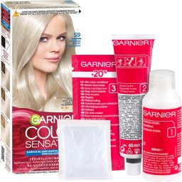 Garnier Color Sensation The Vivids Hair Color shade S9 Silver Diamond Blond 1 pc
